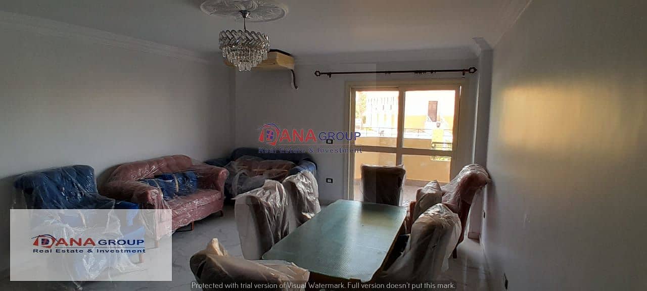 Apartment for rent in Sheikh Zayed with private garden   Fully furnished for rent  3 rooms, 3 bathrooms and reception, area 310 meters There is an ele 2