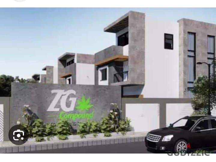 View and receive immediately a detached villa for sale in View Landscape in Sheikh Zayed, in front of Bel Emaar 10