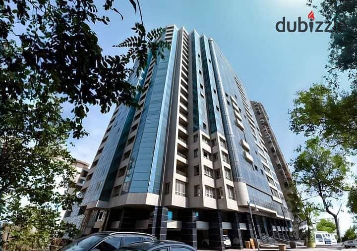 Apartment for sale in Reve du Nil Towers, Maadi, delivery in months, in installments 7