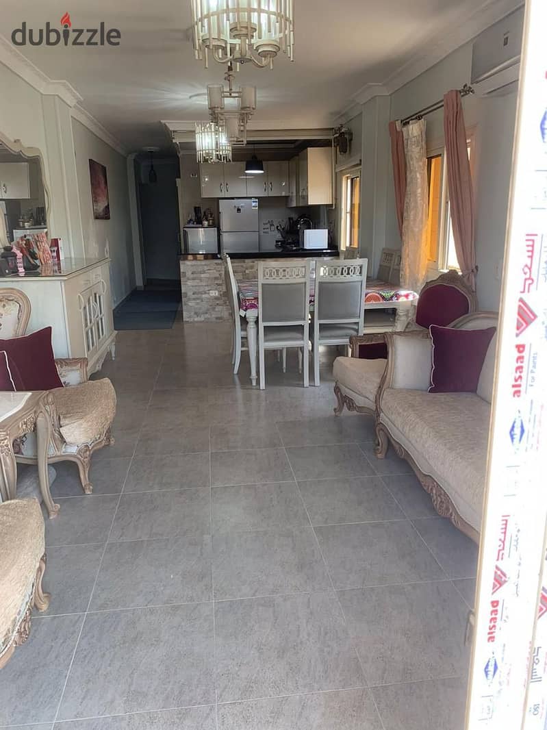 Apartement for sale 124 m in Obour city ,Ninth district ,on min street ,with an open view and a garden 2