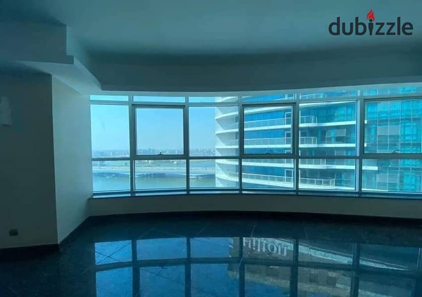 Apartment for sale in Reve du Nil Towers, Maadi, delivery in months, in installments 6