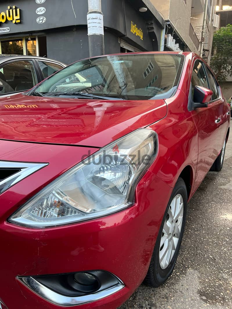 Nissan Sunny 2022  نيسان صنى بصمة عداد 45 كم 1