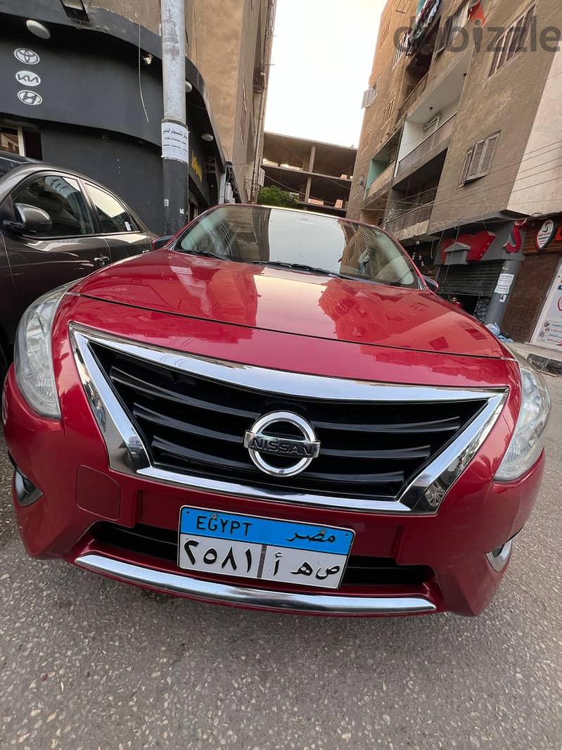 Nissan Sunny 2022  نيسان صنى بصمة عداد 45 كم 10