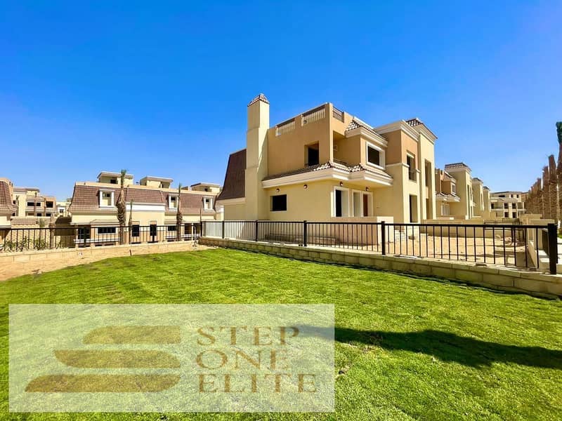 Villa 212m for sale in The Butterfly Compound, Mostakbal City, at half price 9