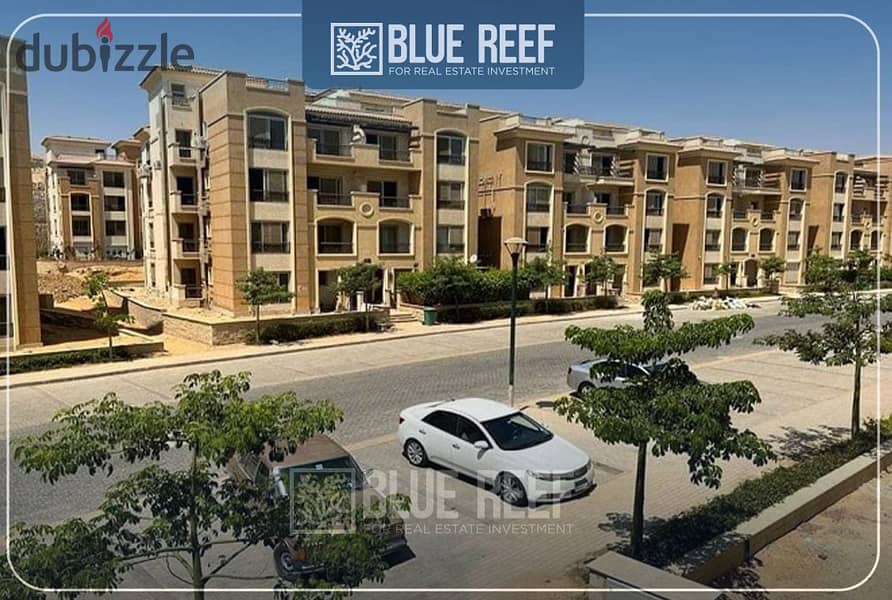 Apartment for sale Ready To Move Finished Ultra Super lux 155 sqm garden in Stone Residence Compound in the heart of New Cairo 1