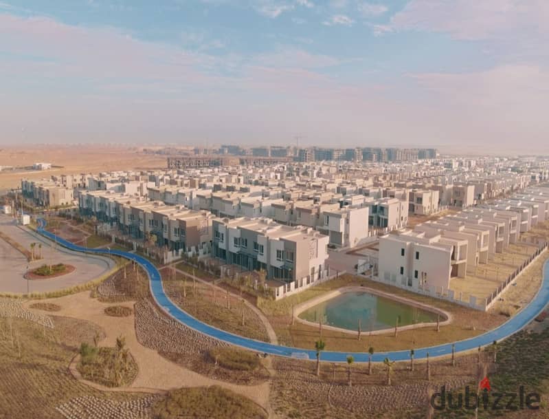 Own a Townhouse at Palm Hills with a stunning landscape view, and pay in installments over the longest repayment period available. 1