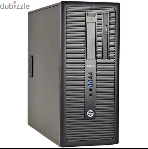 Hp 800g1 tower with gtx 1050ti بحاله جيده جدا 0