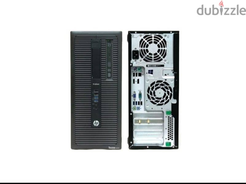 Hp 800g1 tower with gtx 1050ti بحاله جيده جدا 1