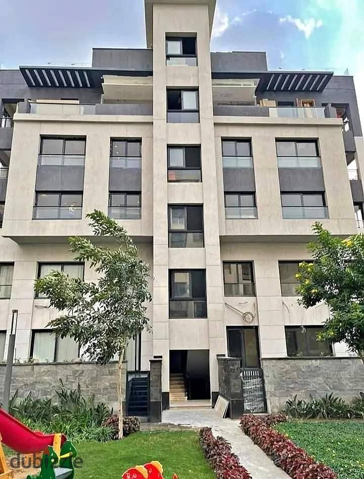 Apartment with roof for sale in Trio Gardens Compound in the heart of Golden Square in the Fifth Settlement 3