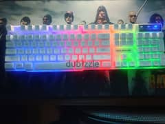 كيبورد جيمينج بسعر رخيص و RGB 0