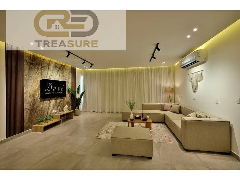 شقة للإيجار مفروشة الترا مودرن في ليك فيو ريزيدنس - Lake View Residence - التجمع الخامس 14