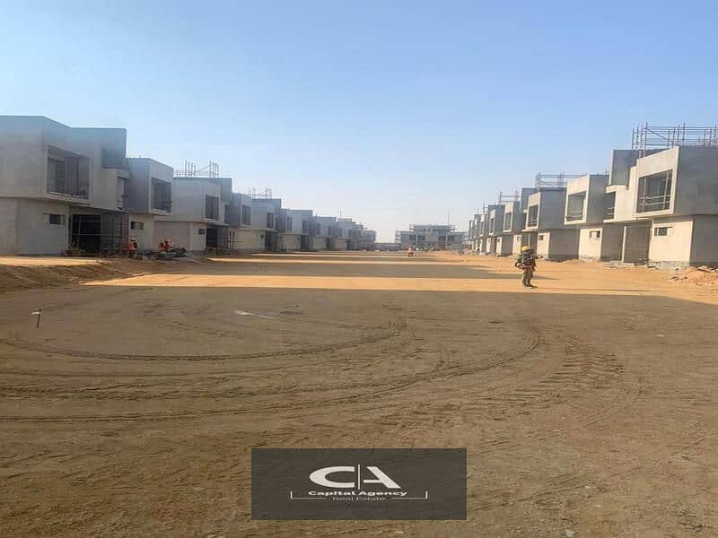 0% down payment for a fully finished 3-bedroom apartment in Al Burouj Compound in Shorouk A distinctive view of the landscape * Al Burouj * 17