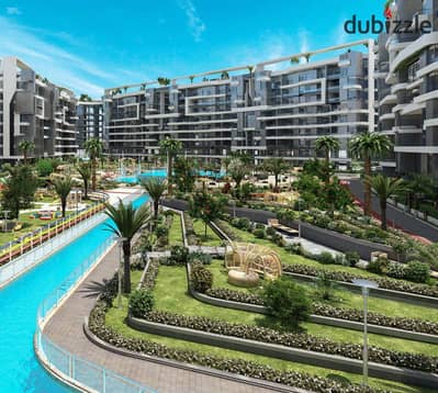 Best Apartment  For sale in R7 New Capital city cairo (residential and investment) ultra super lux ,furnished with air condition and parking and clubH