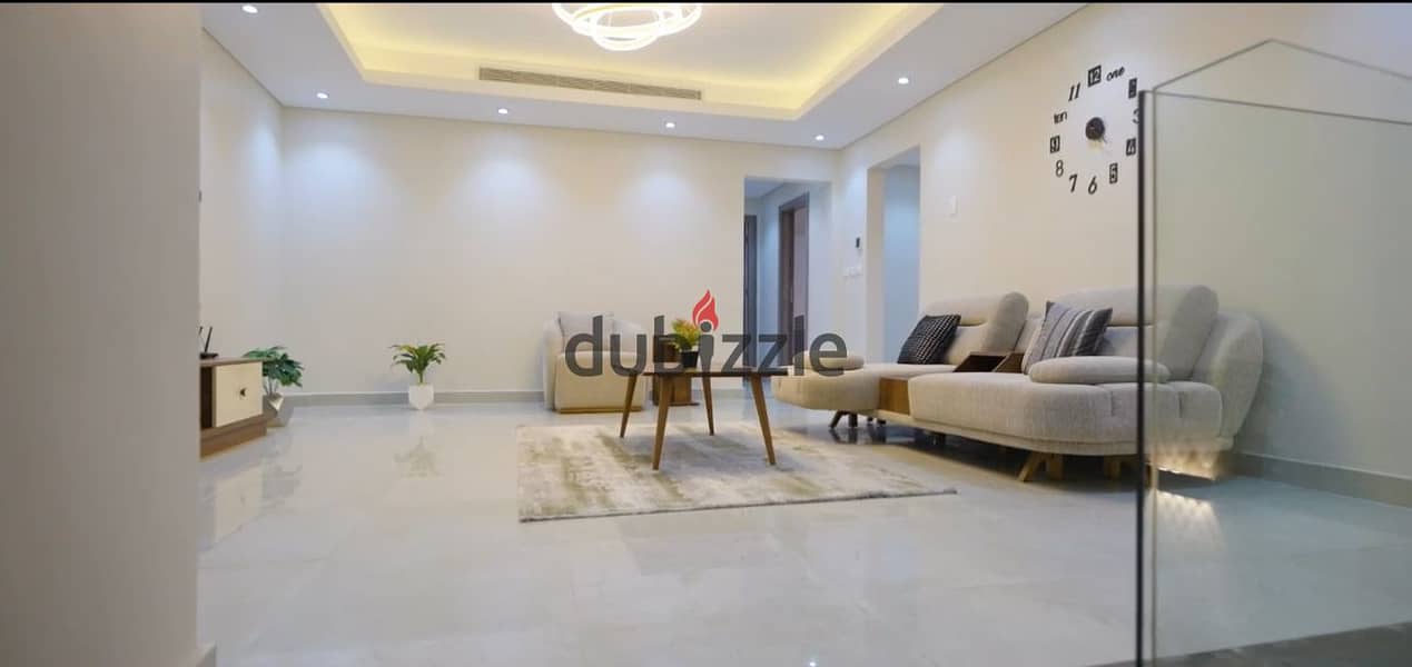 Best Apartment  For sale in R7 New Capital city cairo (residential and investment) ultra super lux ,furnished with air condition and parking and clubH 10