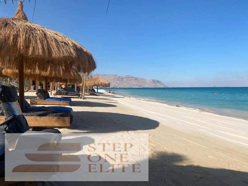 Chalet for sale (lowest monthly installment) with full sea view in Monte Galala, Ain Sokhna 3