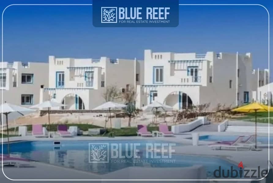 Ground Chalet Bahary + Pool View For Sale - Mountain View Ras Al-Hekma 3