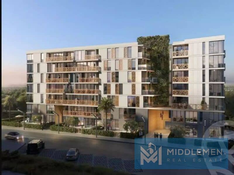 town house 169m corner installment till 2030 prime location open view , odyssia mostakbal city 1