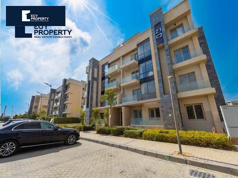 Apartment For Sale at Galleria Moon Valley In New Cairo With Down Payment And Installments Private Garden 2