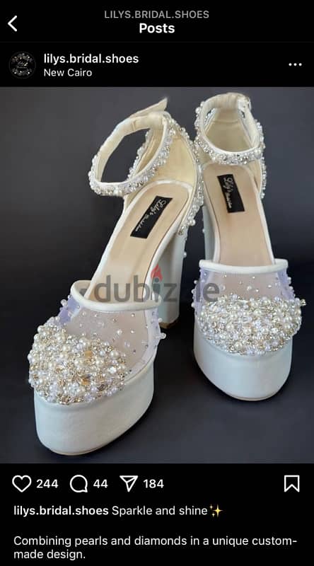 wedding shoes from lily’s bridal Shoes 1