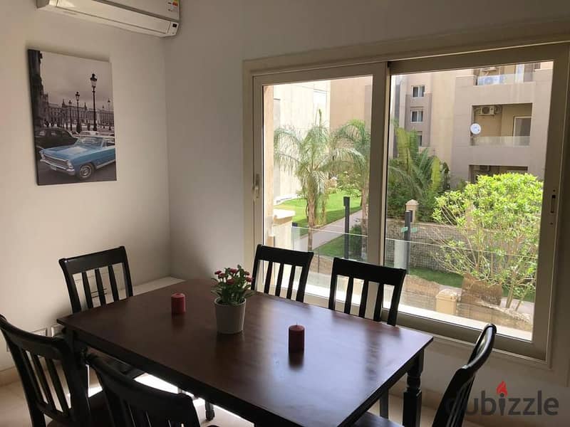 Receive immediately your fully furnished 2-bedroom apartment with sea view in Village Garden Katameya Compound, New Cairo VGK 1