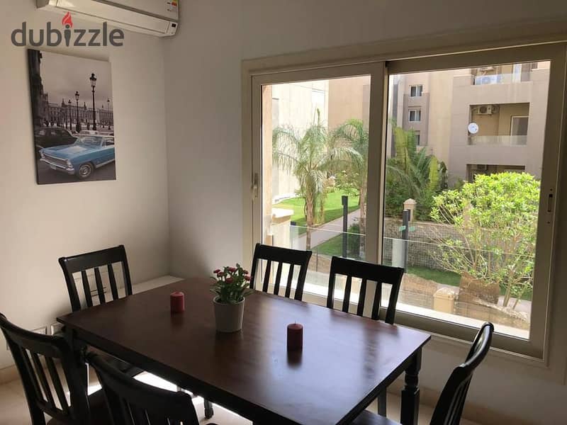 Receive immediately your fully furnished 2-bedroom apartment with sea view in Village Garden Katameya Compound, New Cairo VGK 8