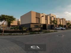 Townhouse villa without 0% down payment in Al Burouj Compound in Shorouk | A distinctive view of the landscape * Al Burouj * 0