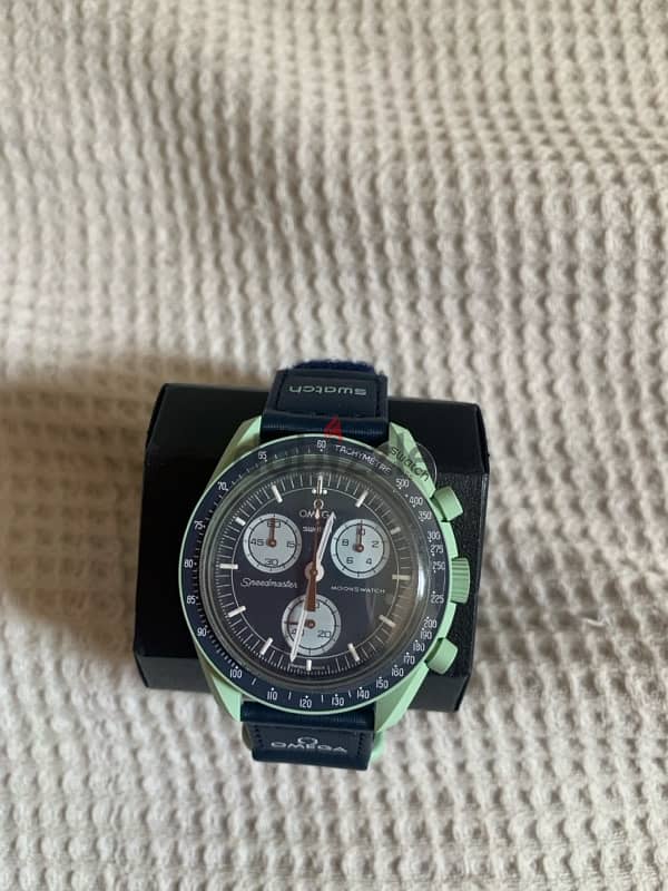 A brand new Omega Swatch 4