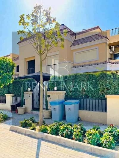 S villa for sale, 5 rooms, corner, double, sea view, in The Butterfly Compound, New Cairo, Mostakbal City, next to Madinaty and Sarai, Madinat misr