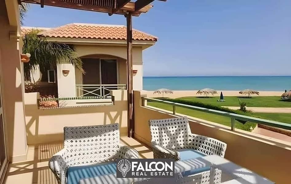 Chalet with garden, immediate delivery, fully finished, in Ain Sokhna, in La Vista Ain Sokhna Resort 23