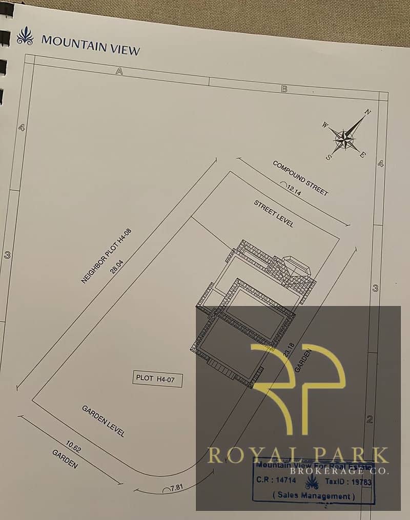 for sale Stand alone MODEL AR mountain view chill out park northern expansions 6th of October 12