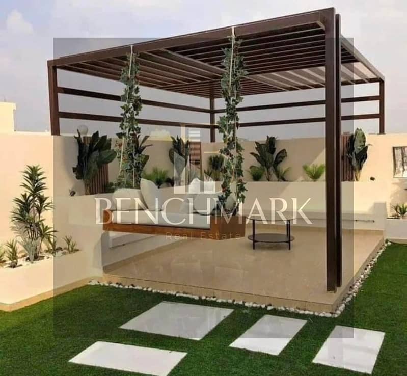 S villa for sale, 4 rooms, corner, double, sea view, in The Butterfly Compound, New Cairo, Mostakbal City, next to Madinaty and Sarai, Madinat misr 5