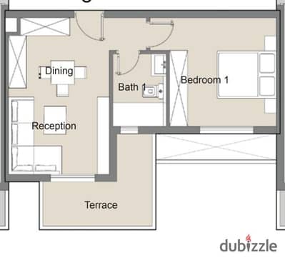 Studio for sale in Badya Palm Hills with a special price and installment plan