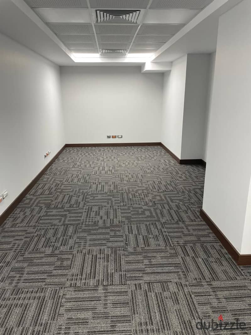 Office For Rent 230 Sqm Fully Finished With ACs City Mark El sheikh Zayed Prime Price 5