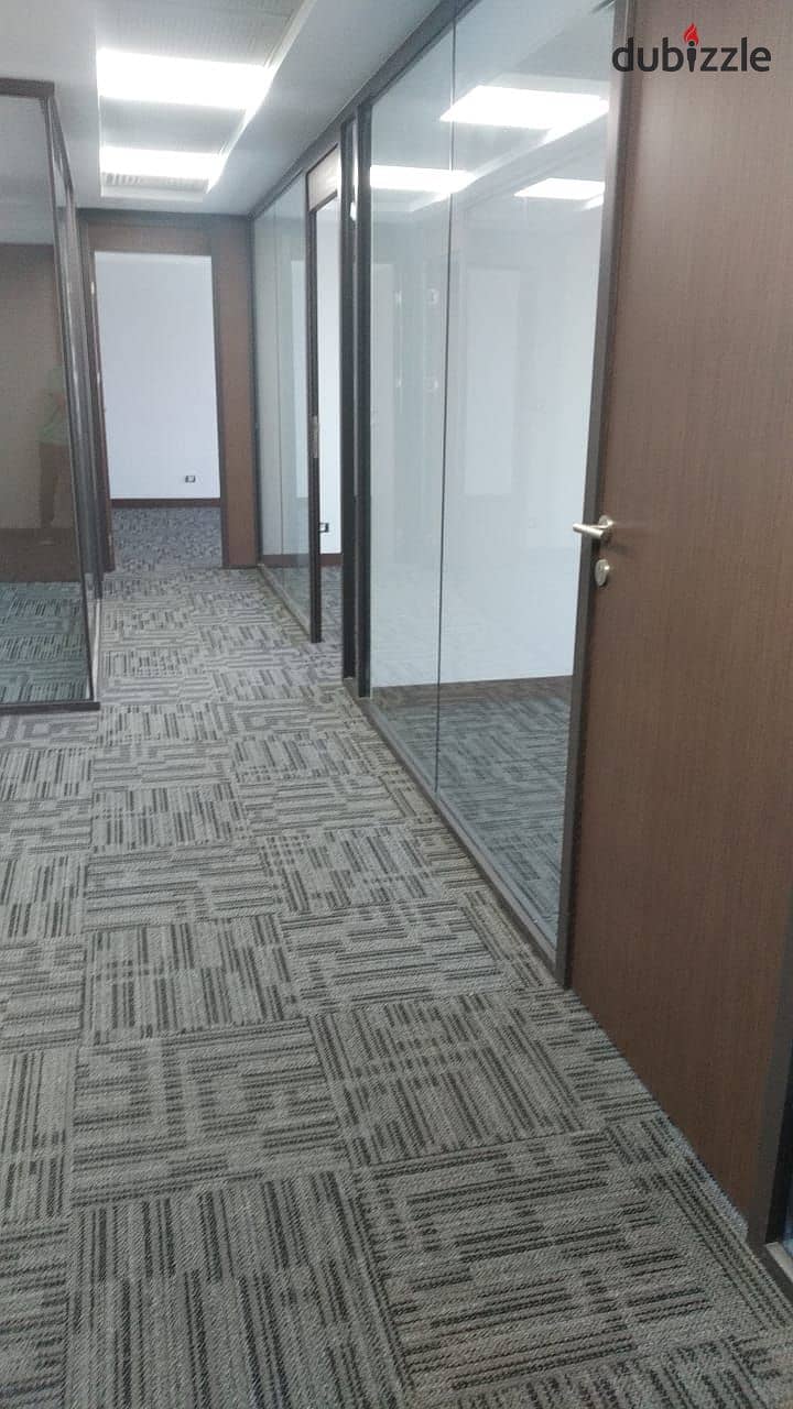 Office For Rent 230 Sqm Fully Finished With ACs City Mark El sheikh Zayed Prime Price 6