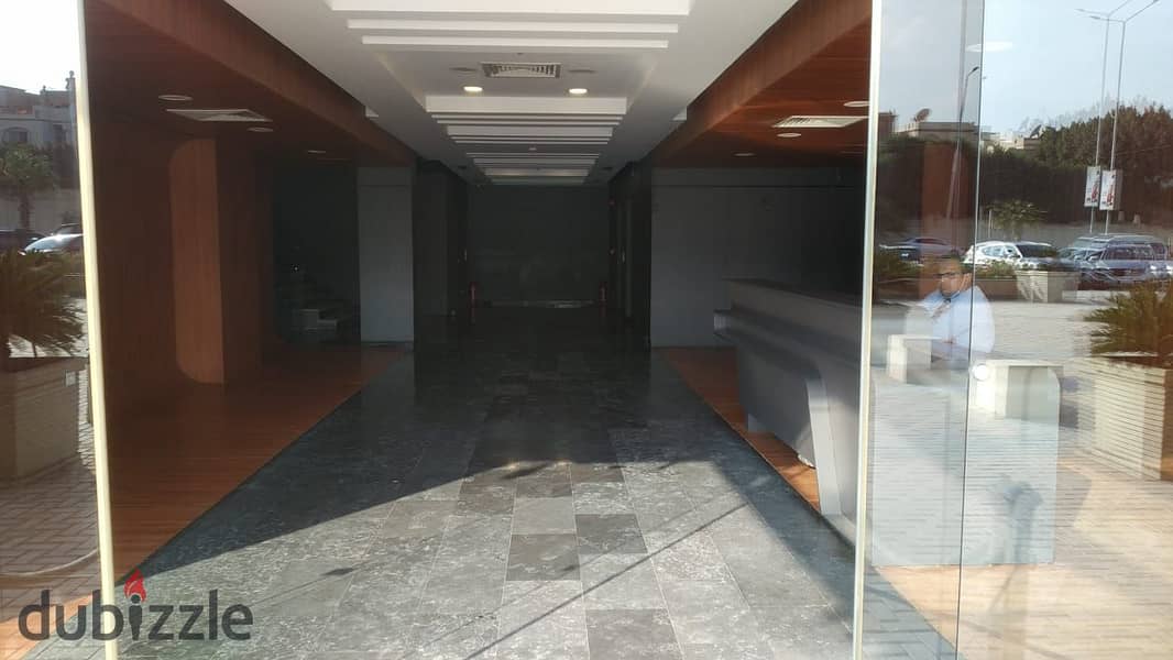 Office For Rent 230 Sqm Fully Finished With ACs City Mark El sheikh Zayed Prime Price 7