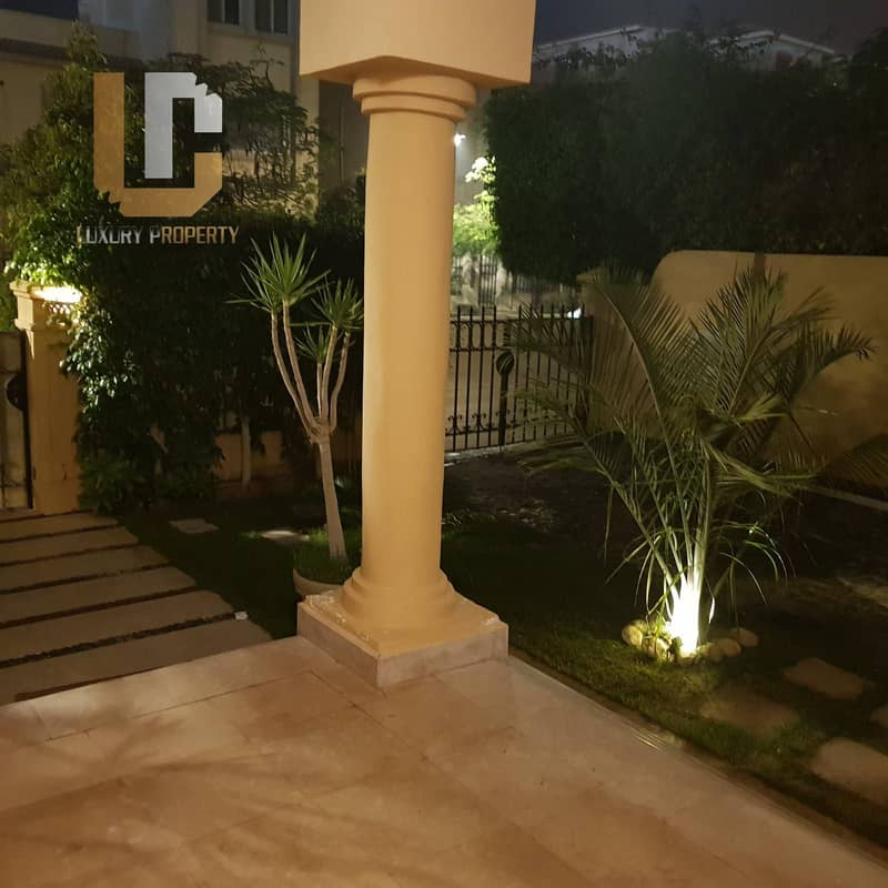 luxurious  Villa With Swimming Pool  for Sale High End Fully Finished With Ac's Dara Gardens Compound By Alahly Sabbour October 15