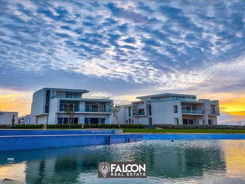 فيلا تاون هاوس متشطبة (جاهزة) للبيع بالتقسيط ف مزارين الساحل الشمالي / Villa For Sale In Mazarine North Coast New Alamain 8