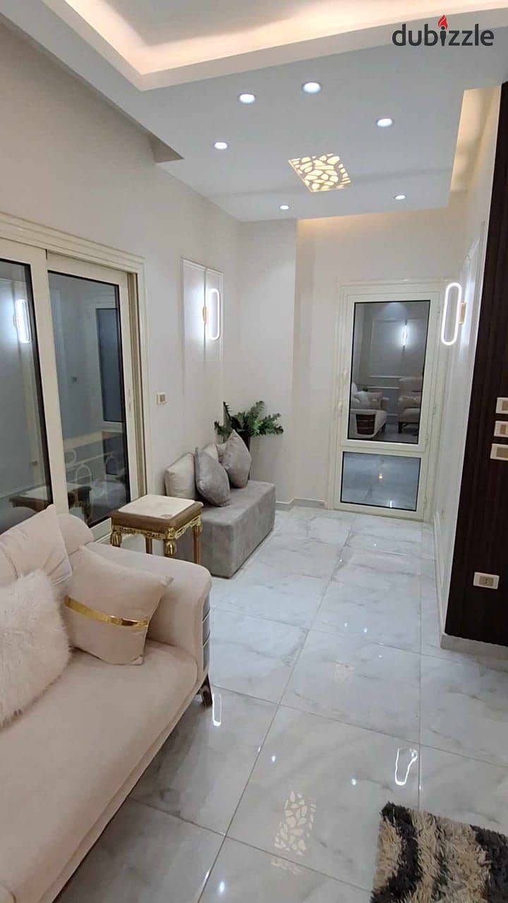 Apartment for sale in El-Zahwa Compound near El-Gezira and El-Teseen Axis, Concord Plaza and El-Zohour Club  Bahri Frank 6