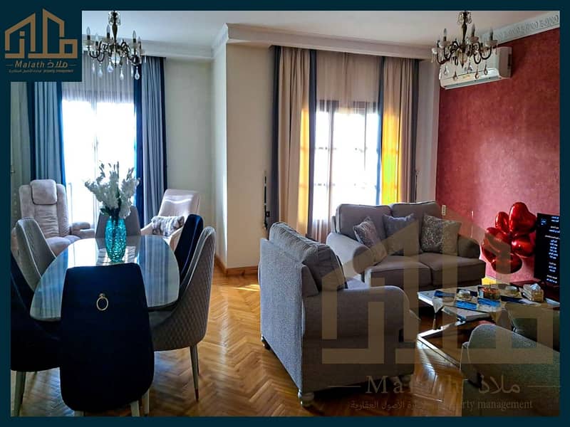 Apartment for sale in El Banafseg 5 Villa close to Rehab Gate 1