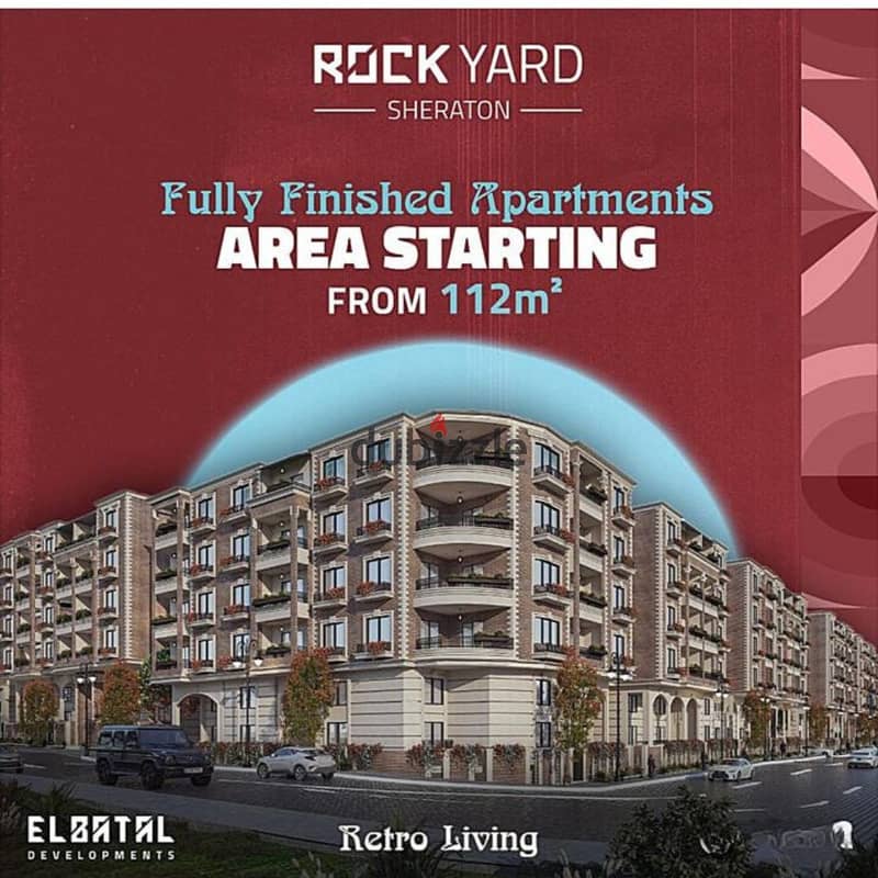 Apartment for sale in Sheraton in installments without interest, third floor with a distinctive view of the landscape. . . . . | Heliopolis - Rock Yard 2