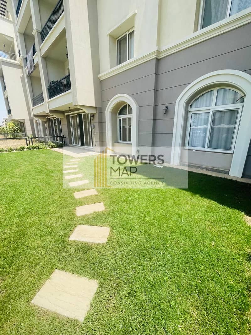 Apartment with Garden  For Rent Direct on pool view / Finished with Dressing room -  Kitchen -  Air conditioning 6