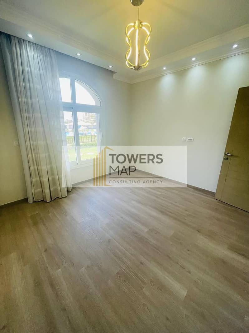 Apartment with Garden  For Rent Direct on pool view / Finished with Dressing room -  Kitchen -  Air conditioning 16