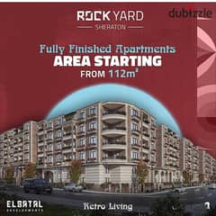 Apartment for sale in installments in Heliopolis, North Coast, at launch price in Rock Yard Compound 0