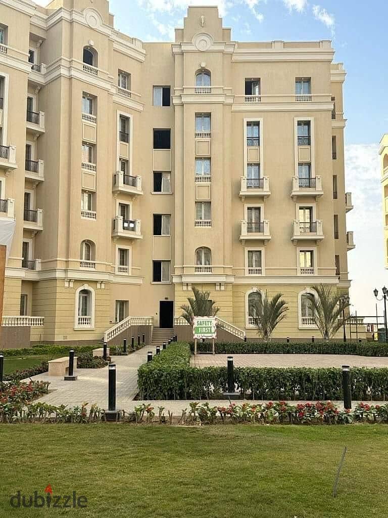 Apartment 200 m2, finished, immediate delivery, for sale from the Community Authority in Garden City, the capital, in installments, new garden city 5