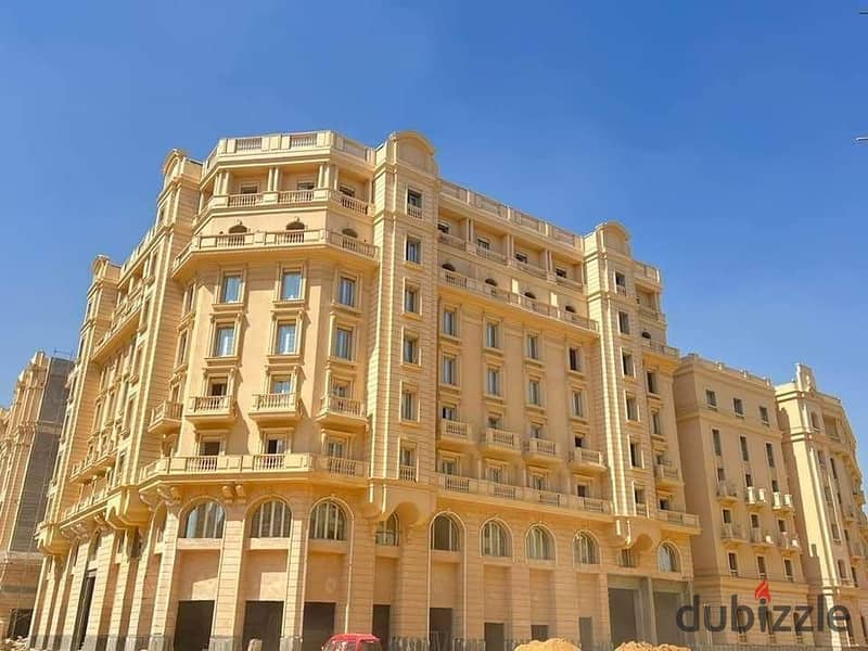 Apartment 200 m2, finished, immediate delivery, for sale from the Community Authority in Garden City, the capital, in installments, new garden city 6