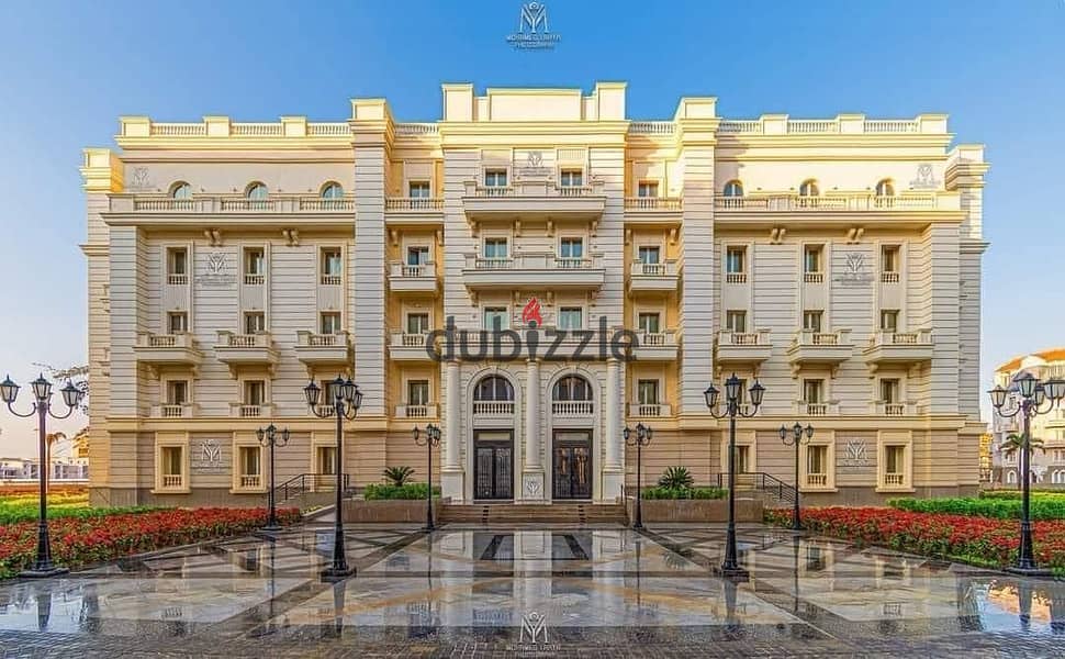 Apartment 200 m2, finished, immediate delivery, for sale from the Community Authority in Garden City, the capital, in installments, new garden city 7