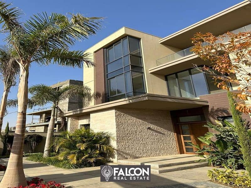 3-storey villa with a distinctive design, immediate delivery, 3 floors in SODIC THE ESTATES, Sheikh Zayed 1