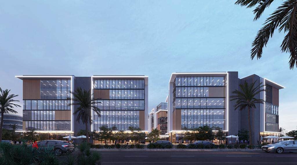 Administrative building 1700 m for sale in front of Al Rehab on Suez Road 1