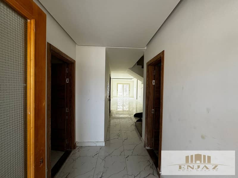 villa for sale in vivens in El Shorouk city, twin house, privet pool, immediate handover, payment facilities, Area( 390 sq ) 5