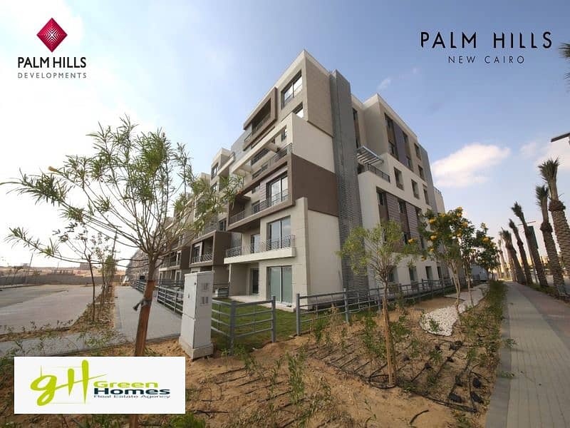 best location Apartment 205m for sale in Palm Hills New Cairo 7